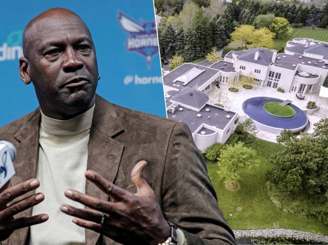 BINNENKIJKEN. De villa die niemand wil: Michael Jordan krijgt z’n riante ‘mansion’ al meer dan tien jaar niet verkocht