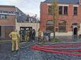 Brasserie 't Haantje heeft zware schade opgelopen door een brand.