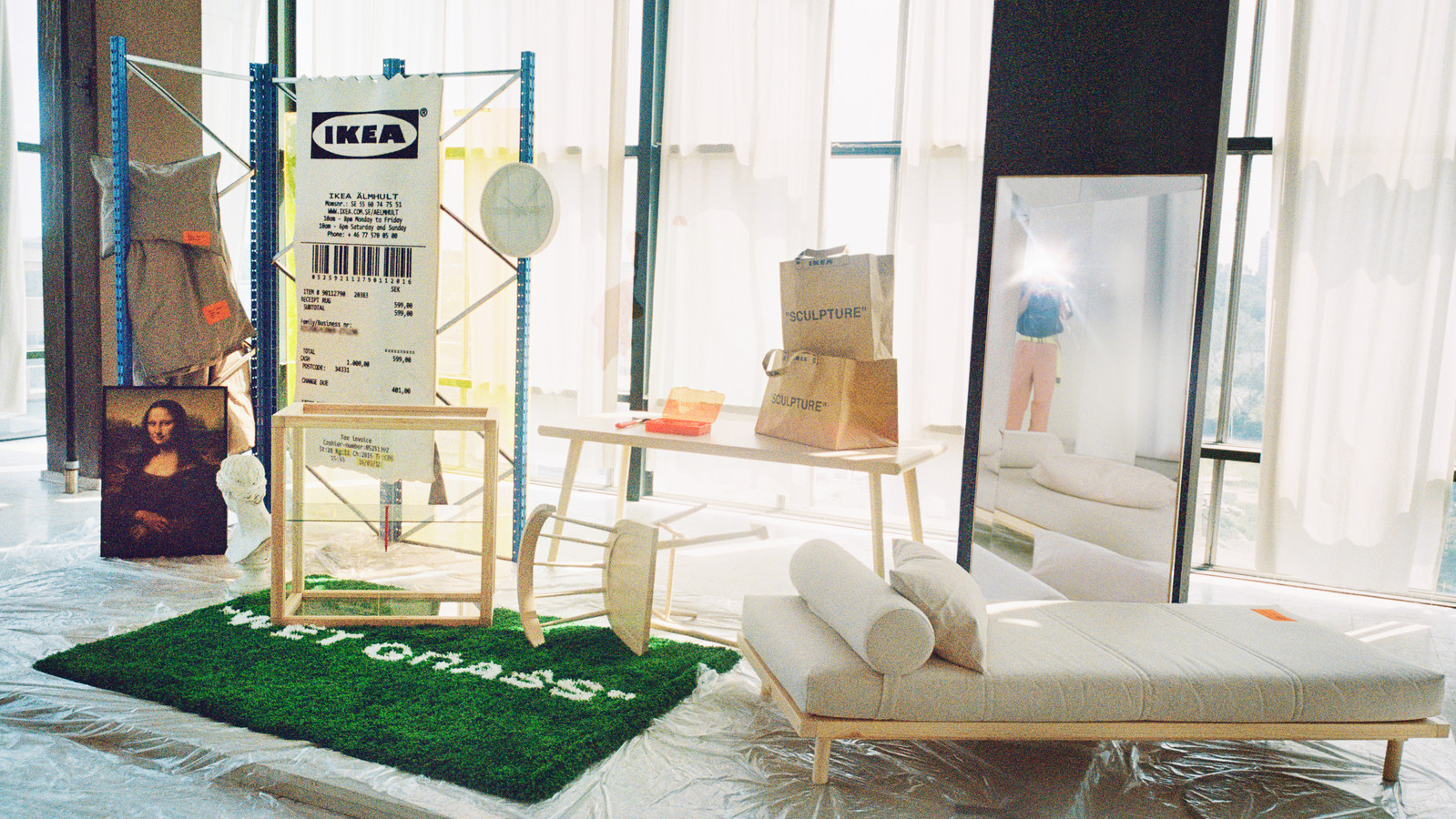 Ikea Virgil Abloh ковер