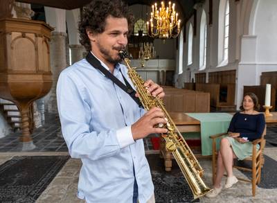 Oekraïense Holgerd Vachlis wil met muziek cultuurverschillen verzachten