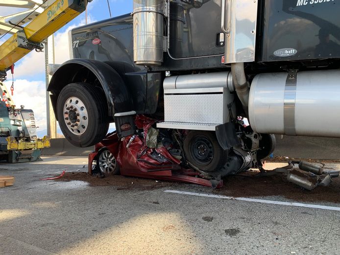 Truck-ongeluk.