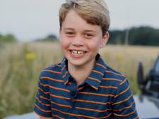 Eerbetoon aan prins Philip op foto van jarige George (8)
