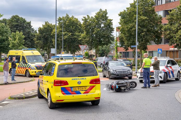 De hulpdiensten rukten uit.