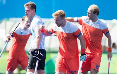 Hockeyers winnen ook van Schotland