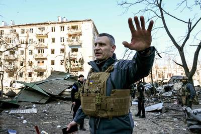 Le maire de Kiev: “L’armée russe recule sur plusieurs fronts”