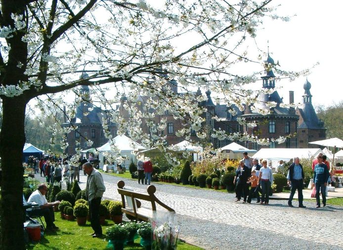 De lifestyle tuinbeurs aan het kasteel van Ooidonk in Leerne.