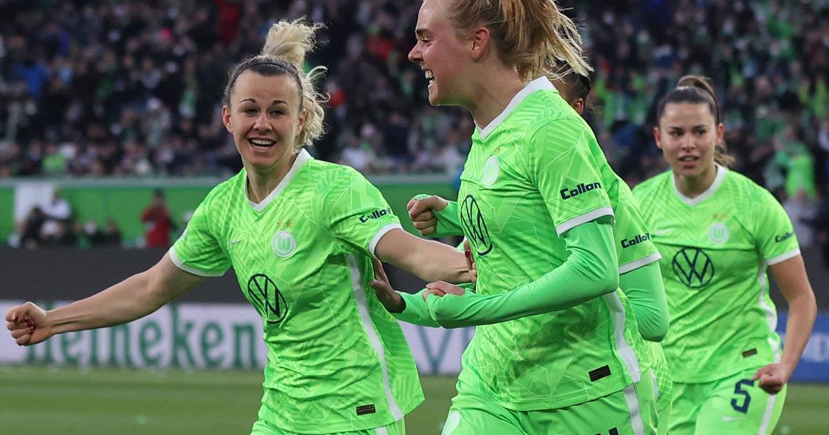 Jill Roord verhilft Wolfsburg mit zwei Toren zum Pokalfinale, Nouwen schlägt Miedema |  Sport