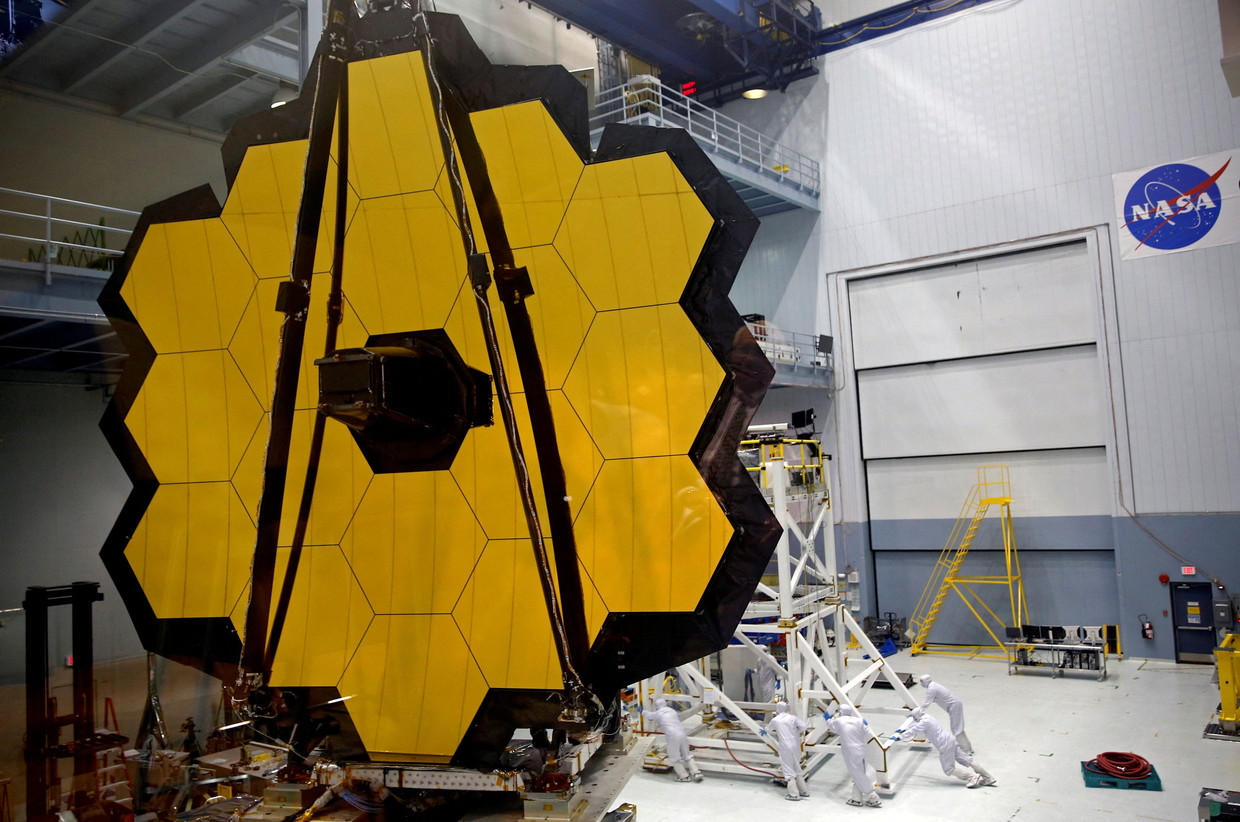 Dee James Webb Space Telescope (JWST).  BILD REUTERS