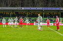 De wedstrijd tussen Dordrecht en MVV is stilgelegd na racisme.
