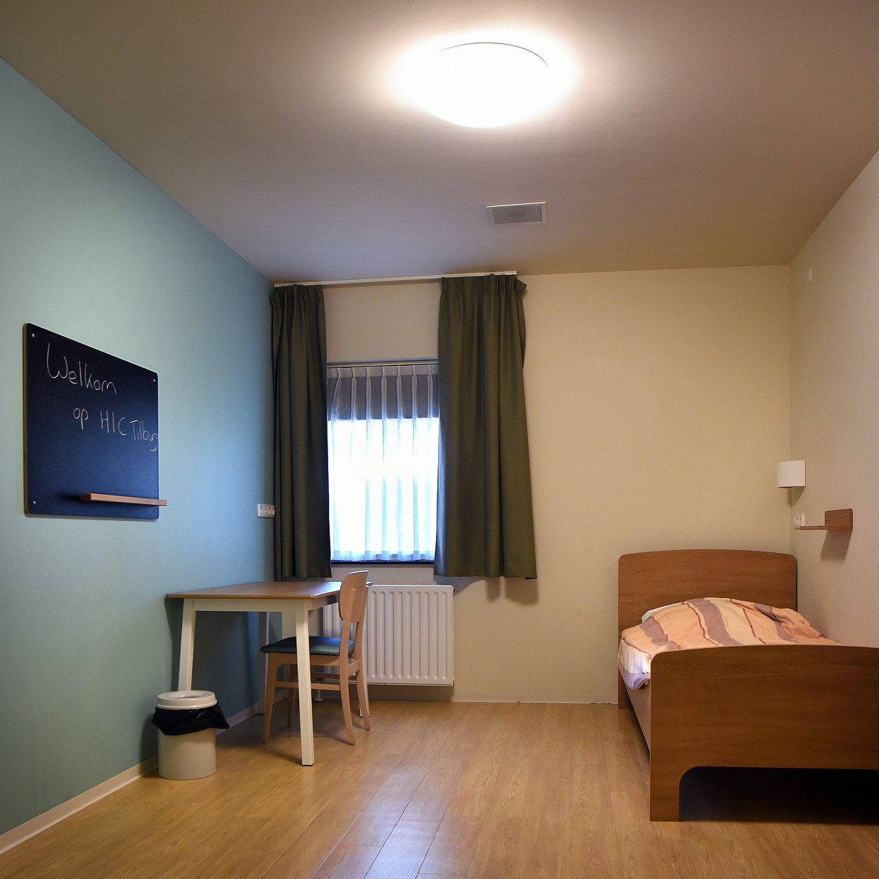 Slaapkamer in GGZ/instelling Beeld Hollandse Hoogte / Marcel van den Bergh