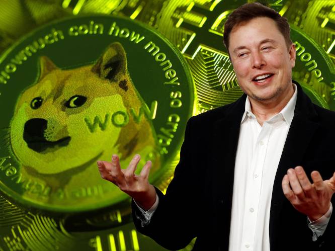 Elon Musk praat koers cryptomunt Dogecoin naar beneden
