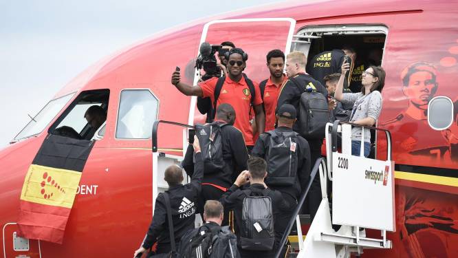 Les Diables Rouges sont bien arrivés à Rostov