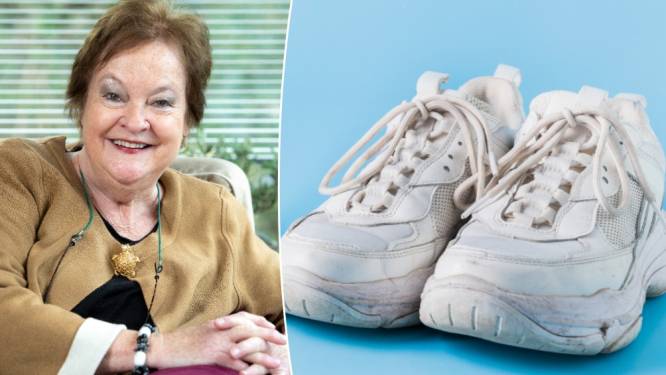 Hoe krijg je je witte sneakers weer wit? Tante Kaat geeft advies: "Stop ze in de wasmachine op 30 graden”