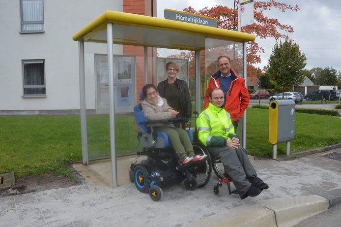 De gemeente Denderleeuw liet enkele jaren geleden al onder meer de bushalte in de Hemelrijklaan aanpassen voor mensen met mobiliteitsproblemen.