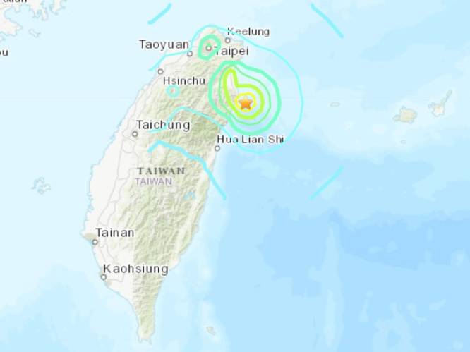 Taiwan getroffen door aardbeving: 1 dode en meer dan 10.000 gezinnen zonder stroom