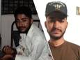 Links: slachtoffer Waqas Ahmed. Foto rechts: agent Abdul Qadir.