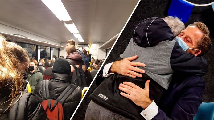 Nieuws Gemist Fred Knuffelt Hugo De Jonge Na Vaccinatie Drukte In Trein Verbaast Reizigers Home Gelderlander Nl