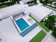 Nieuw zwembad splijtzwam in Gemert