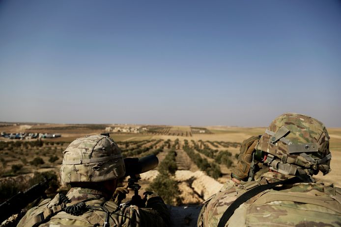 Amerikaanse troepen in Syrië