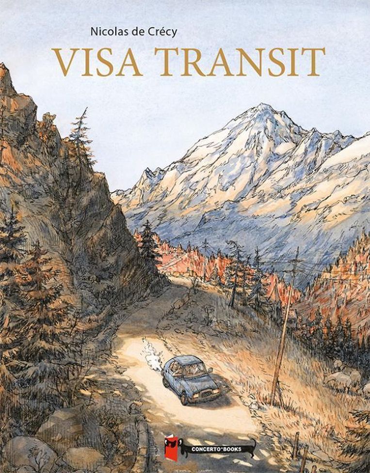Nicolas de Crécy: Visa Transit. Beeld Concerto Books