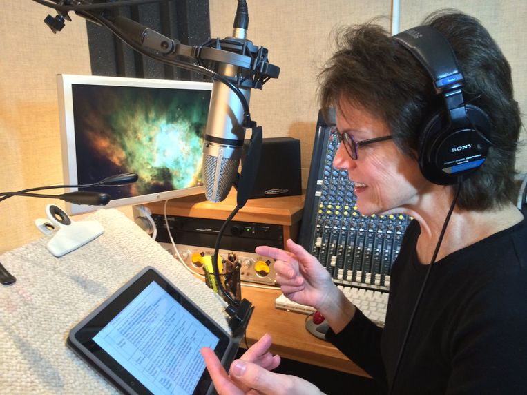 Susan Alice Bennett, de vrouwelijke Amerikaanse stem van Apple's Siri. Beeld Susan Bennett