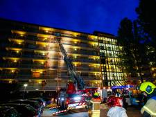 Woningbrand op zesde etage van Gorcumse flat, één gewonde