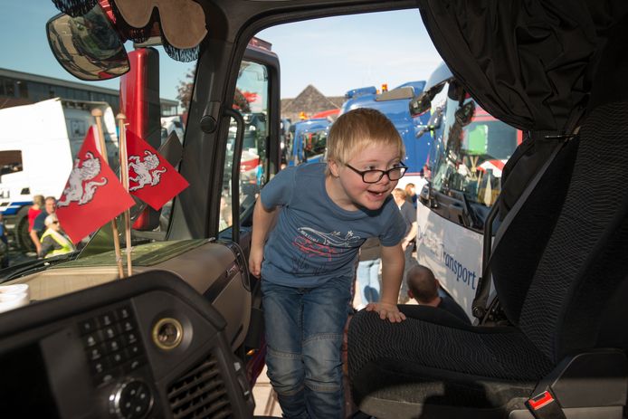 De Truckrun van 2018. „De meesten leven er al weken naartoe, de rit is alles voor hen”, zegt organisator Willian Potman.