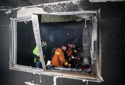 Minstens twintig doden bij brand in huis in de Gazastrook