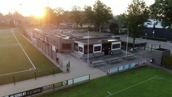 Het clubhuis van Sportvereniging Voetbal Terheijden is al 46 jaar oud.