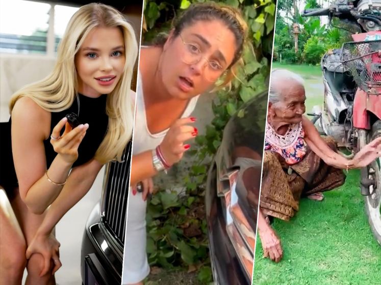 Sexy 'Bentley Girl' mikpunt van spot en hilarische parodieën
