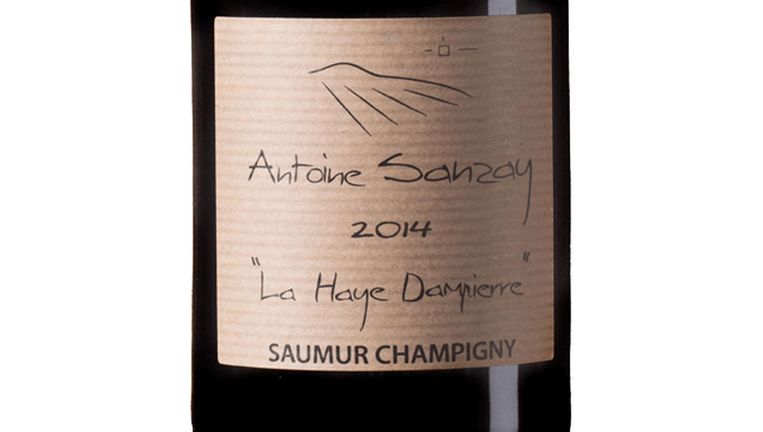 Antoine Sanzay 2014, Saumur-Champigny. Beeld  