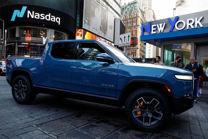 Rivian maakte op 10 november zijn debuut op de Amerikaanse effectenbeurs Nasdaq.