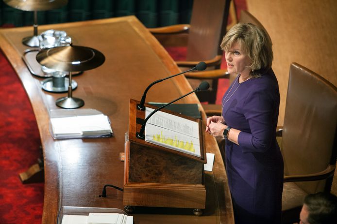 Tweede Kamerlid Pia Dijksta van D66, de drijvende kracht achter de nieuwe donorwet.
