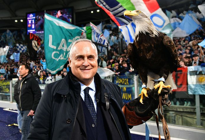 Lazio-voorzitter Claudio Lotito.