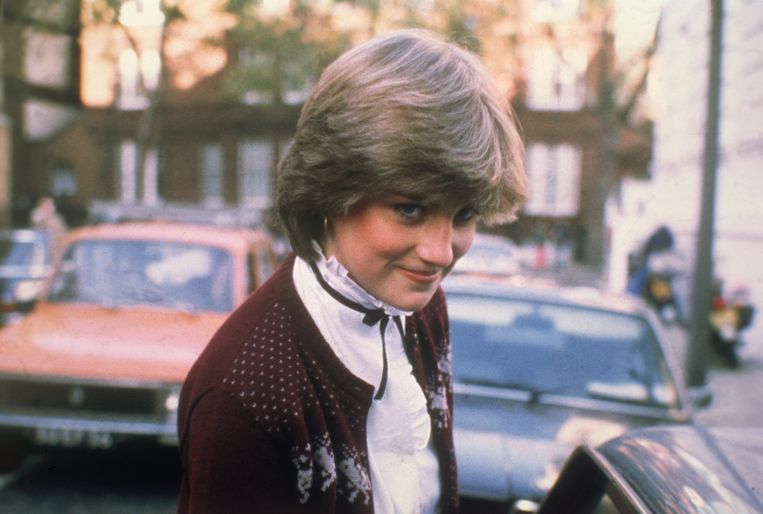 In 1980 maakt de wereld kennis met Diana Spencer. Beeld Getty Images