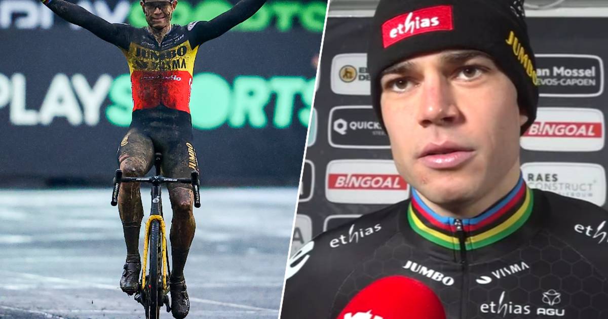 Van Aert wint zonder Van der Poel en Pidcock probleemloos in Gullegem