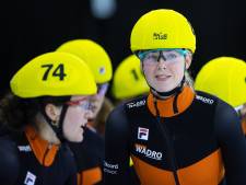 Shorttrackster Lancee, ooit een toptalent, heeft nu letterlijk geen been om op te staan: ‘Het is mentaal soms zó zwaar’