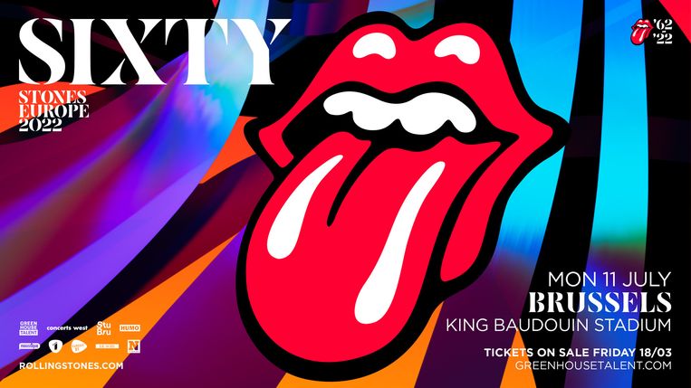 'SIXTY' - The Rolling Stones Beeld The Rolling Stones