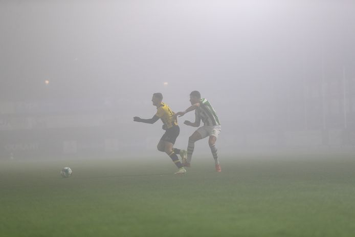 Bij Achilles Veen - DVS '33 viel er na rust weinig meer te zien.