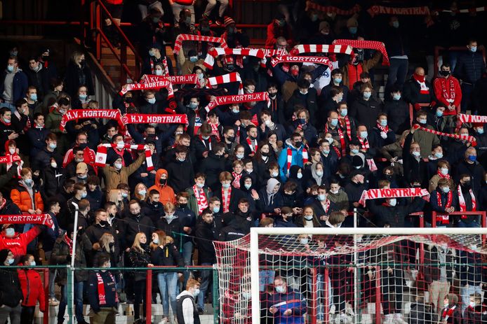 Archiefbeeld supporters KV Kortrijk