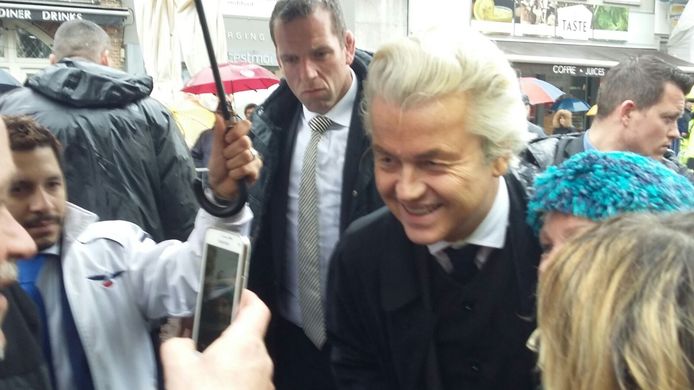 Geert Wilders in Breda.