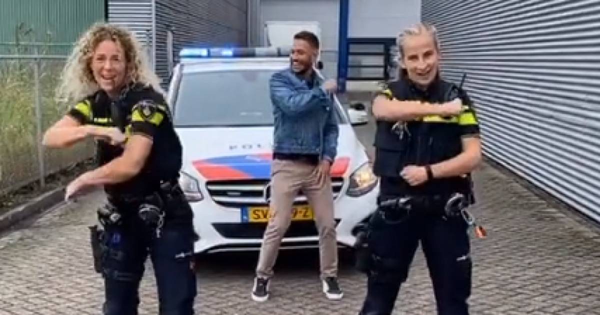 Politie Wil Niks Weten Van Kritiek Na Dansfilmpje Van Agenten Met Rolf Sanchez Show Gelderlander Nl