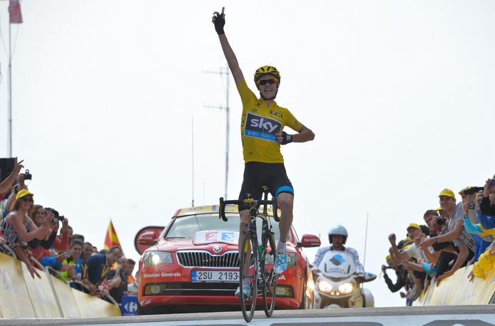 Froome imponeerde in de 15de etappe van de Tour van 2013. Op de Mont Ventoux reed hij iedereen in de vernieling.