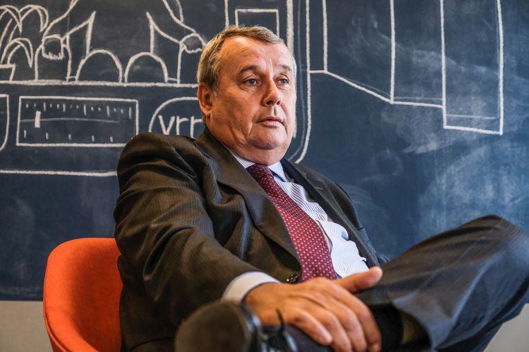 Paul Lembrechts, voormalig CEO van de VRT, ontkent belastingontwijking. Beeld Tim Dirven