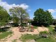 Waterspeelplaats in speeltuin Vrouwenhof in Roosendaal