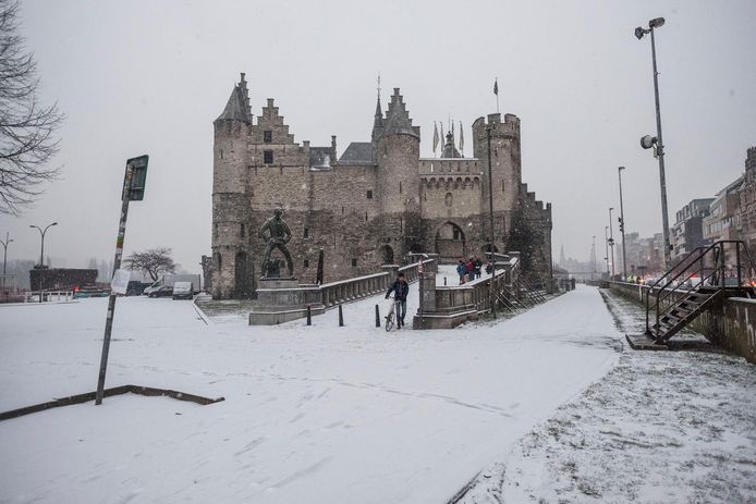 Begin maart 2018 viel er nog een pak sneeuw in Antwerpen. Komt het er nu ook van, maar dan op 1 april?