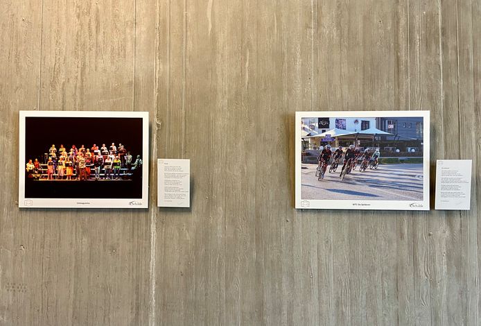 Een voorsmaakje van de expo 'Verenigingen in Beeld' door de 'Vrienden van de Fotografie' hangt al in de gangen van Werf 44