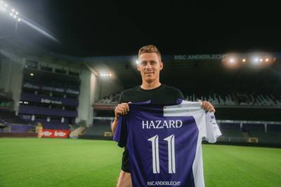 Anderlecht stelt Thorgan Hazard morgen officieel voor, aansluitend volgt signeersessie in fanshop