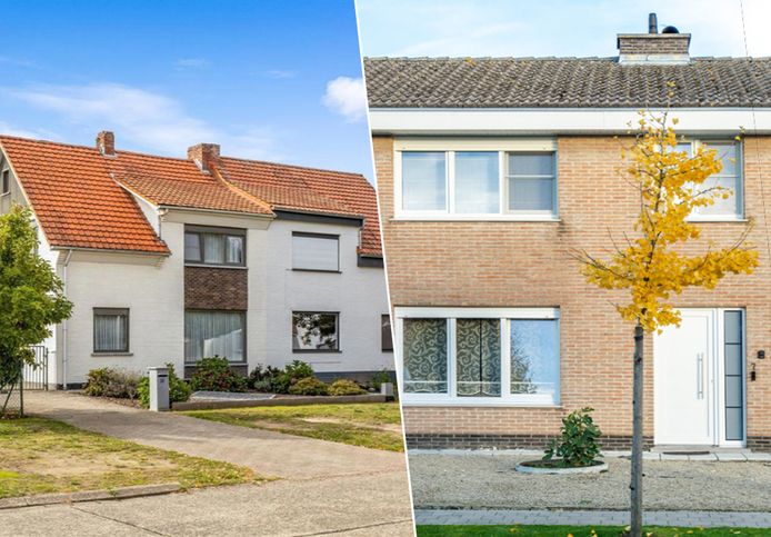 Links: Gerenoveerde gezinswoning te koop in Vosselaar
Rechts: Ruime woning met vier slaapkamers te koop in Waregem
