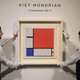 Schilderij van Mondriaan levert recordbedrag van 51 miljoen dollar op